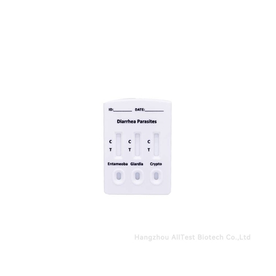 Entamoeba+Giardia+Crypto Combo Rapid Test Cassette (Feces) In 3 Windows