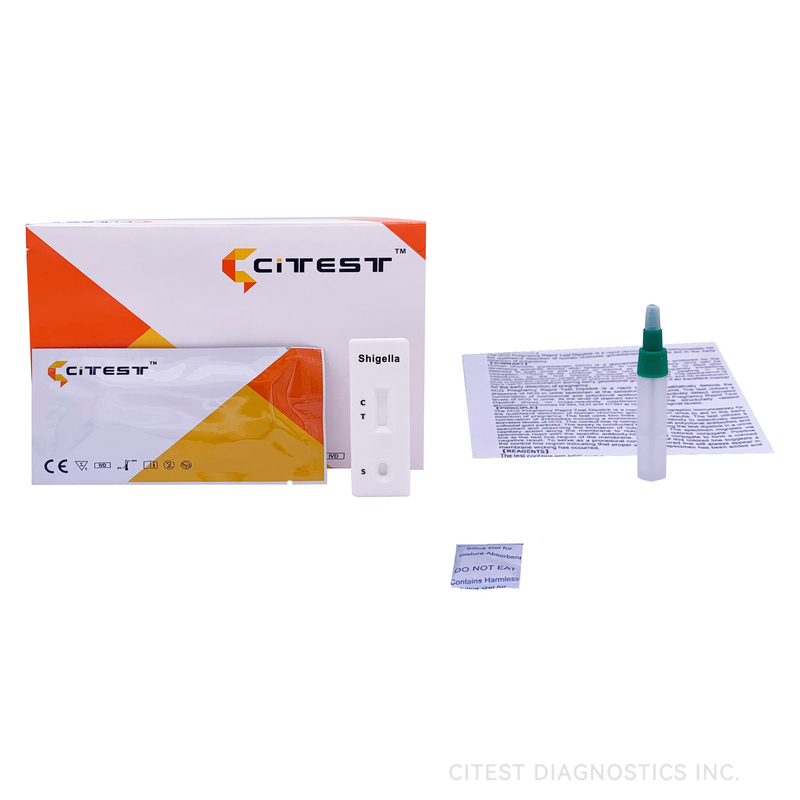 Shigella Rapid Test Cassette (Feces) for Detection of Shigella flexneri & Shigella sonnei