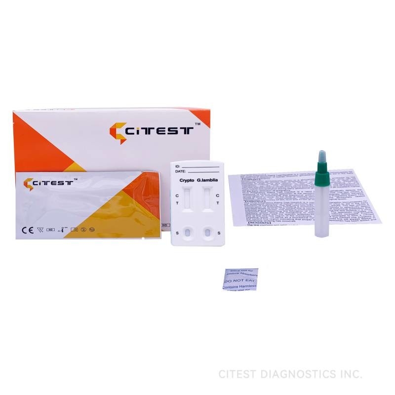 Entamoeba/Giardia/Crypto Rapid Test, Diarrhoeal disease diagnosis.High accuracy