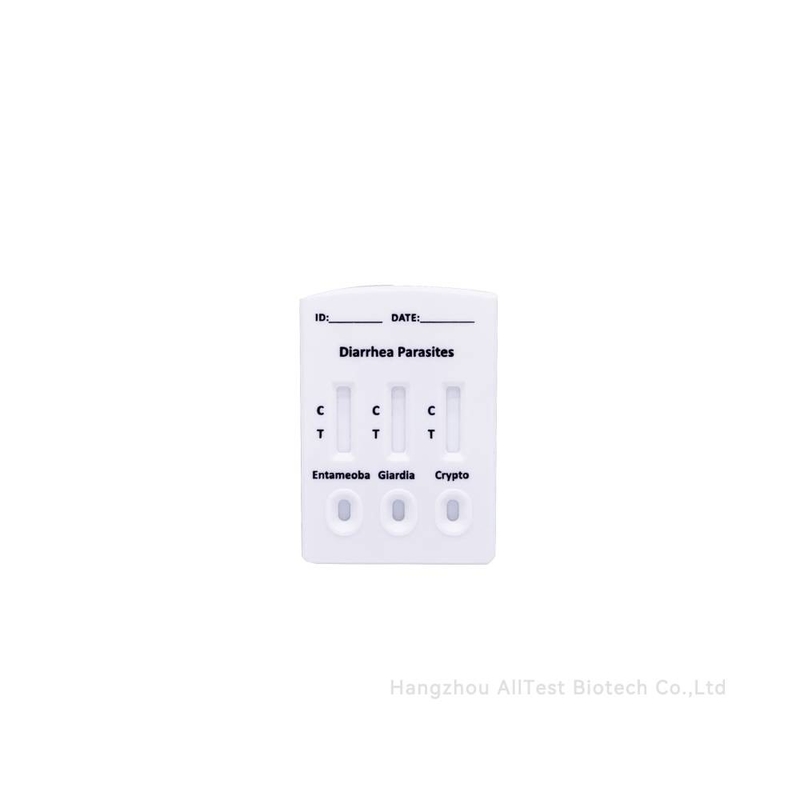 Entamoeba+Giardia+Crypto Combo Rapid Test Cassette (Feces) In 3 Windows